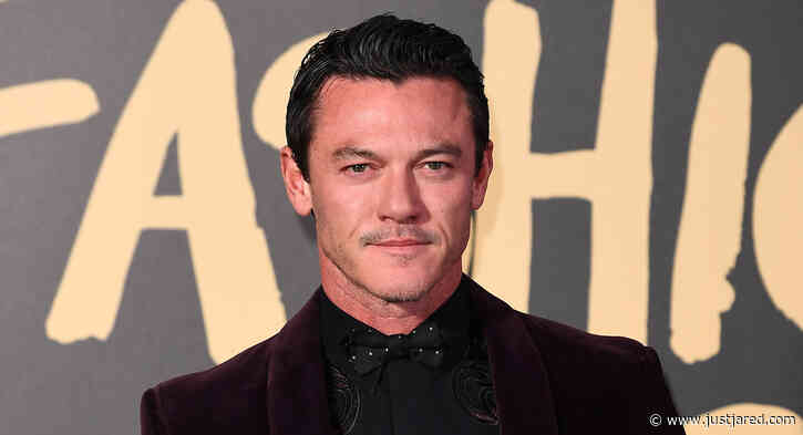 Luke Evans Flaunts His 'Gains & Veins' in New Shirtless Gym Photo!