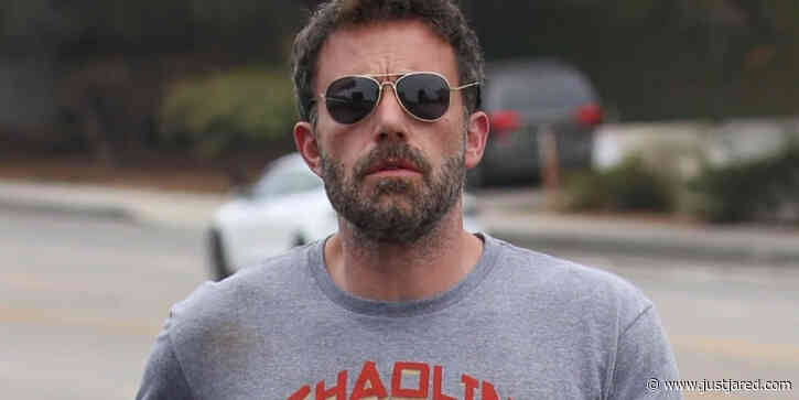 Ben Affleck Shows Off His Muscles As He Picks his Son Up from Swim Practice