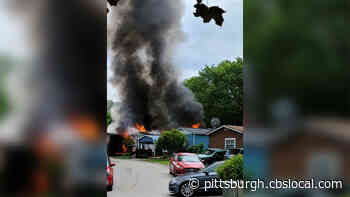 No One Injured In Two-Alarm Fire At Mobile Home In North Fayette Township
