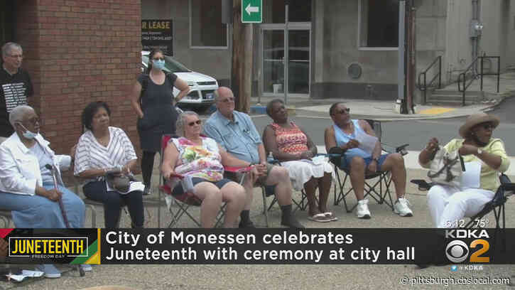 City Of Monessen Celebrates Juneteenth For The First Time With Ceremony At City Hall