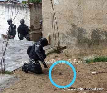Delincuentes lanzaron una granada a funcionarios de la policía de Baruta durante un enfrentamiento - El Nacional