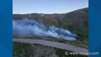 8-acre fire burns near Dillon along I-70 - 9News.com KUSA