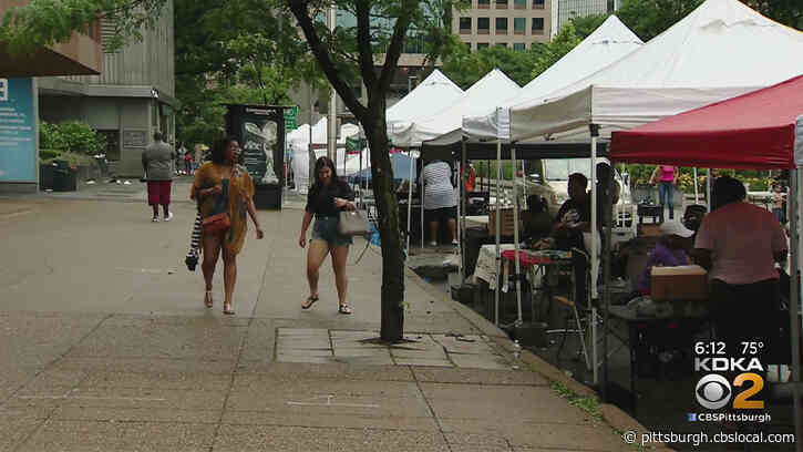 Vendors And Organizers Celebrate Juneteenth, Black Culture In Pittsburgh