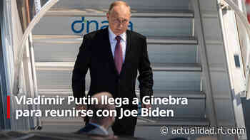 VIDEO: Vladímir Putin llega a Ginebra para reunirse con Joe Biden - RT en Español