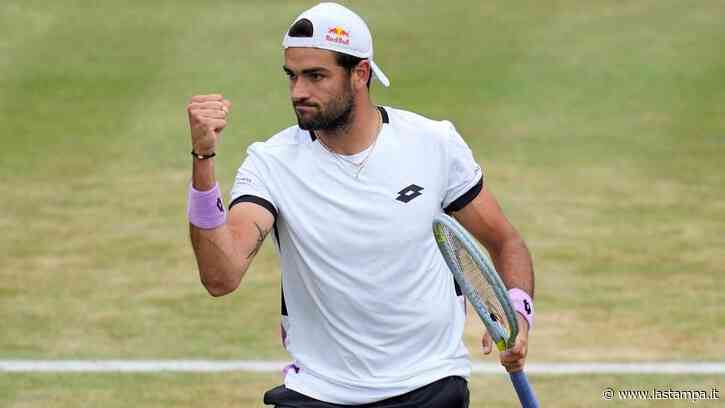 Berrettini vola anche sull’erba: batte De Minaur e conquista la finale al Queen’s - La Stampa
