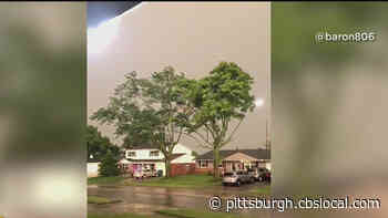 Green Skies Spotted As Severe Weather Moves Through Ohio On Friday