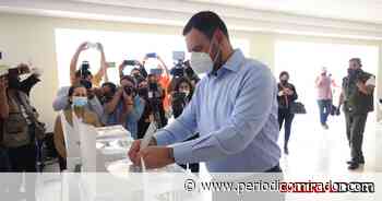 Acude el gobernador Alejandro Tello a emitir su voto - Periódico Mirador