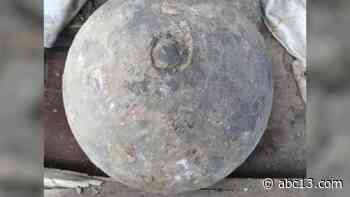 Cannonball find unearths forgotten history in downtown Houston - KTRK-TV