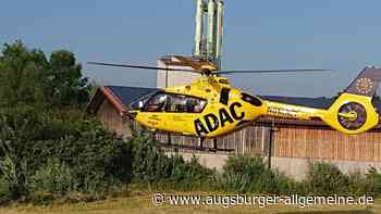 Kopf eines 28-Jährigen wird bei kuriosem Unfall in Aichach eingeklemmt - Augsburger Allgemeine