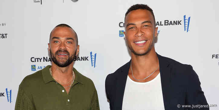 Jesse Williams Hangs Out with 'Bachelorette' Star Dale Moss at Tribeca Film Festival 2021