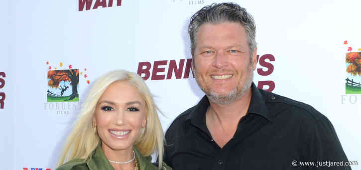 Gwen Stefani Celebrates Fiance Blake Shelton's 45th Birthday with Surprise Party!