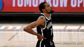 Kevin Durant on game-tying 2-pointer that sent Nets-Bucks Game 7 to OT: 'My big ass foot stepped on the line'