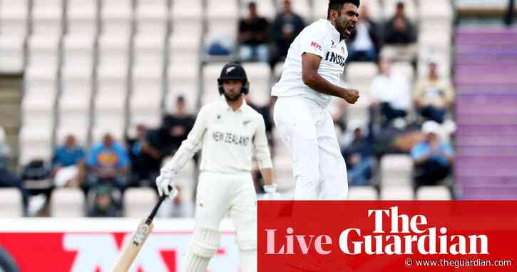 India v New Zealand: World Test Championship final, day three – as it happened