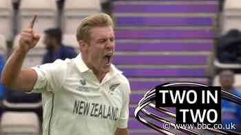 ICC World Test Championship final: New Zealand's Kyle Jamieson takes back-to-back India wickets
