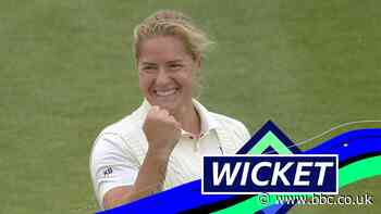 England v India: Katherine Brunt's 'perfect' delivery helps hosts enforce follow-on