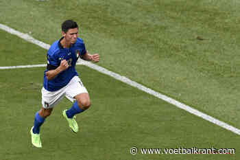 Italië op spaarstand richting groepswinst na 1-0 zege tegen mak Wales, dat ook mee doorstoot naar achtste finale