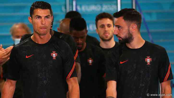 Portugal's Euro 2020 hopes hindered by Bruno Fernandes playing in Cristiano Ronaldo's shadow - ESPN