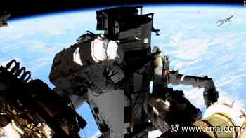 Astronauts install new solar panels in 6-hour spacewalk on International Space Station