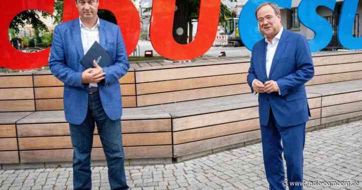 Laschet und Söder betonen Geschlossenheit bei Wahlprogramm