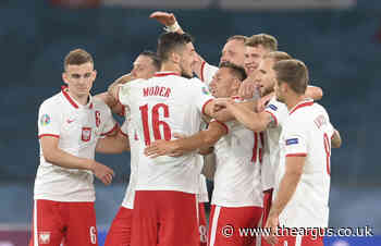 Brighton star Jakub Moder reacts to Poland's draw with Spain - The Argus