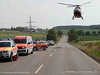 Kleinbus gerät in Gegenverkehr - Sieben Schwerverletzte nach Frontalzusammenstoß