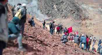 Policía desalojó a comuneros que ingresaron a campamento minero en Huarochirí - El Comercio Perú