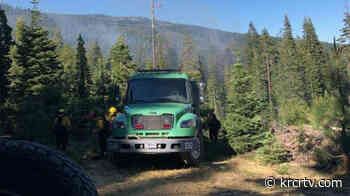 Firefighters make progress on Echo Fire in Shasta-Trinity National Forest - KRCRTV.COM