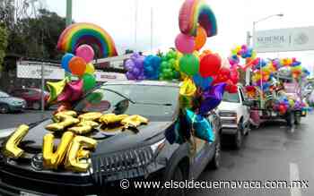 Así se vivió la Caravana Cuerna Pride 2021 - El Sol de Cuernavaca
