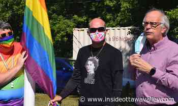 News 'Everybody is welcome': Pride flag raised in Carleton Place - Ottawa Valley News