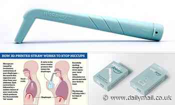 STRAW with 'forceful suction' promises to stop the hiccups instantly