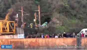 Un auto desbarrancó desde el cerro Chepe en Concepción: hay un muerto y un lesionado - BioBioChile