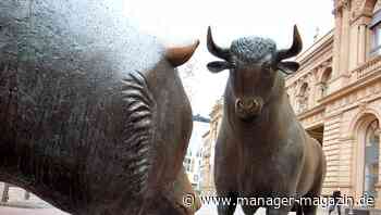 Börse: Dax dreht ins Plus, Inflationsangst drückt Bitcoin, Varta unter Druck