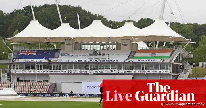 India v New Zealand: rain delays World Test Championship final, day four – live!