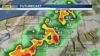Yellow Alert: Severe storm threat this afternoon