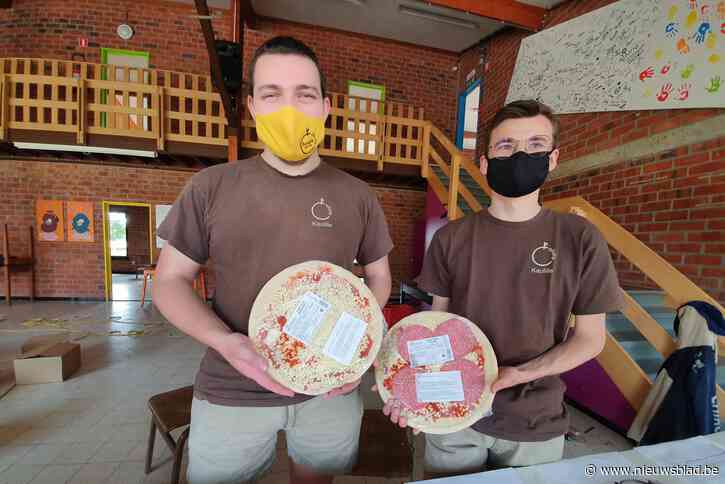 Geen ijsfestijn, wel pizza ‘s