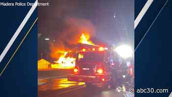 Madera house fire, gas leak forces neighbors from homes