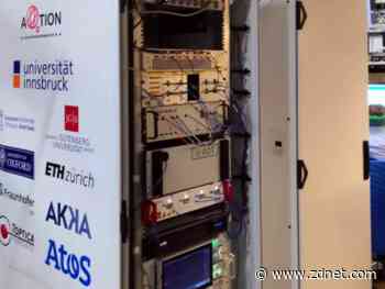 Quantum computers take up a lot of space. Researchers decided to shrink this one down