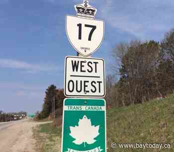 Collision closes Highway 17 both directions - North Bay News - BayToday.ca
