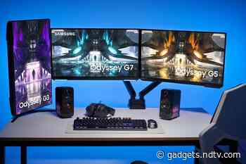 Samsung Odyssey G3, Odyssey G5, Odyssey G7 Gaming Monitors With 178 Degrees Viewing Angle Launched