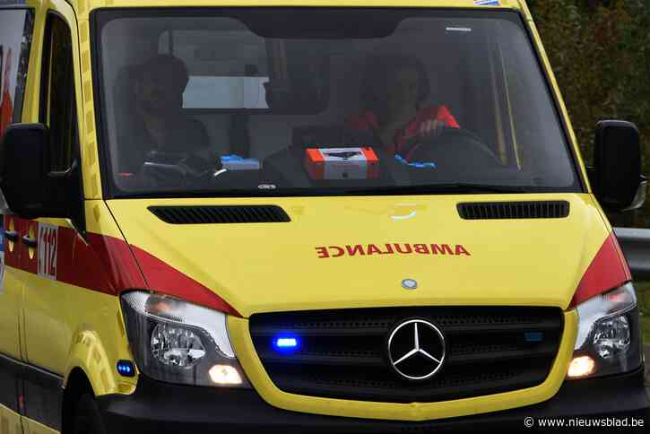 Motorrijders naar het ziekenhuis