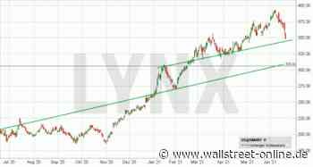 LYNX: Goldman Sachs: Endlich eine Korrektur. Jetzt zuschlagen?