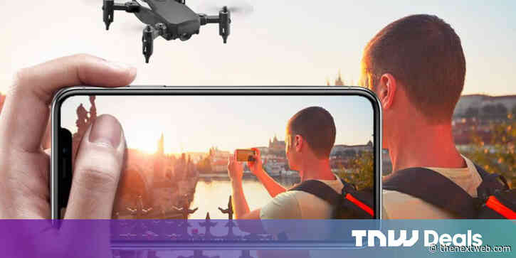 This drone captures 4K pictures and video, flies like a champ, and it’s less than $40
