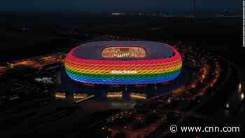 Calls made for Germany's Euro 2020 game against Hungary to be played in rainbow-colored stadium