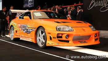 Toyota Supra from 'The Fast and the Furious' sells for over $500,000