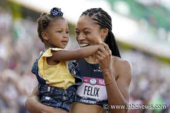 Allyson Felix secures fifth Olympics appearance two years after life-threatening pregnancy
