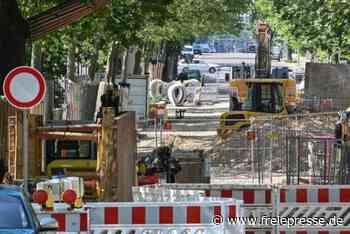 Baustellen in Chemnitz: Wo es in dieser Woche eng werden kann - Freie Presse