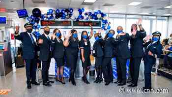 All-Black flight crew commemorates Juneteenth