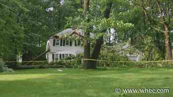 Perinton home destroyed when storm downs tree