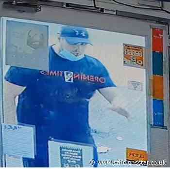 CCTV appeal after robbery at Munchies Food and Wine Store - St Helens Star