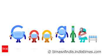 Google doodle urges people to get vaccinated against Covid-19 virus